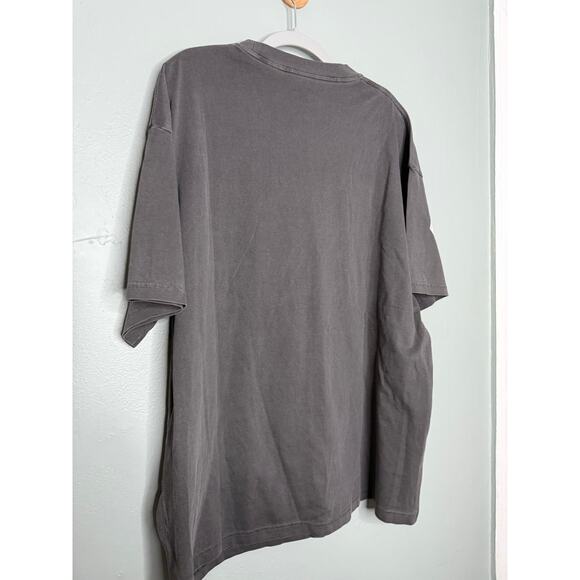 Zach Bryan Burn Burn Burn tour big spell out grey graphic t-shirt - Picture 6 of 6